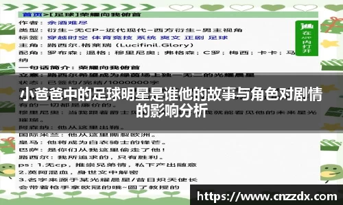 小爸爸中的足球明星是谁他的故事与角色对剧情的影响分析